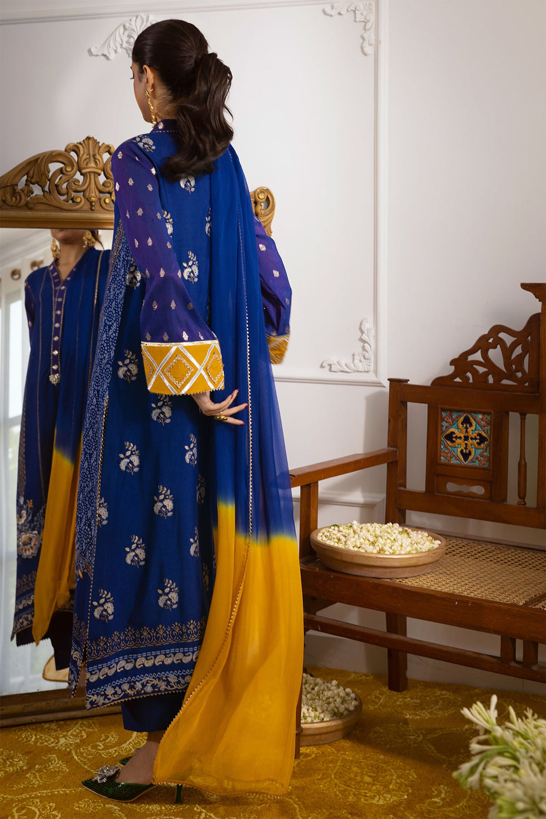 Annus Abrar | Elemental Festive | Aazme by Annus Abrar - Designer Dress - Type: Ladies Clothes - Available at Libayah - 100% Original
