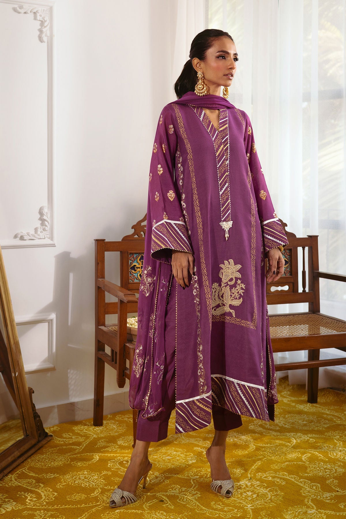 Annus Abrar | Elemental Festive | Sohaya by Annus Abrar - Designer Dress - Type: Ladies Clothes - Available at Libayah - 100% Original
