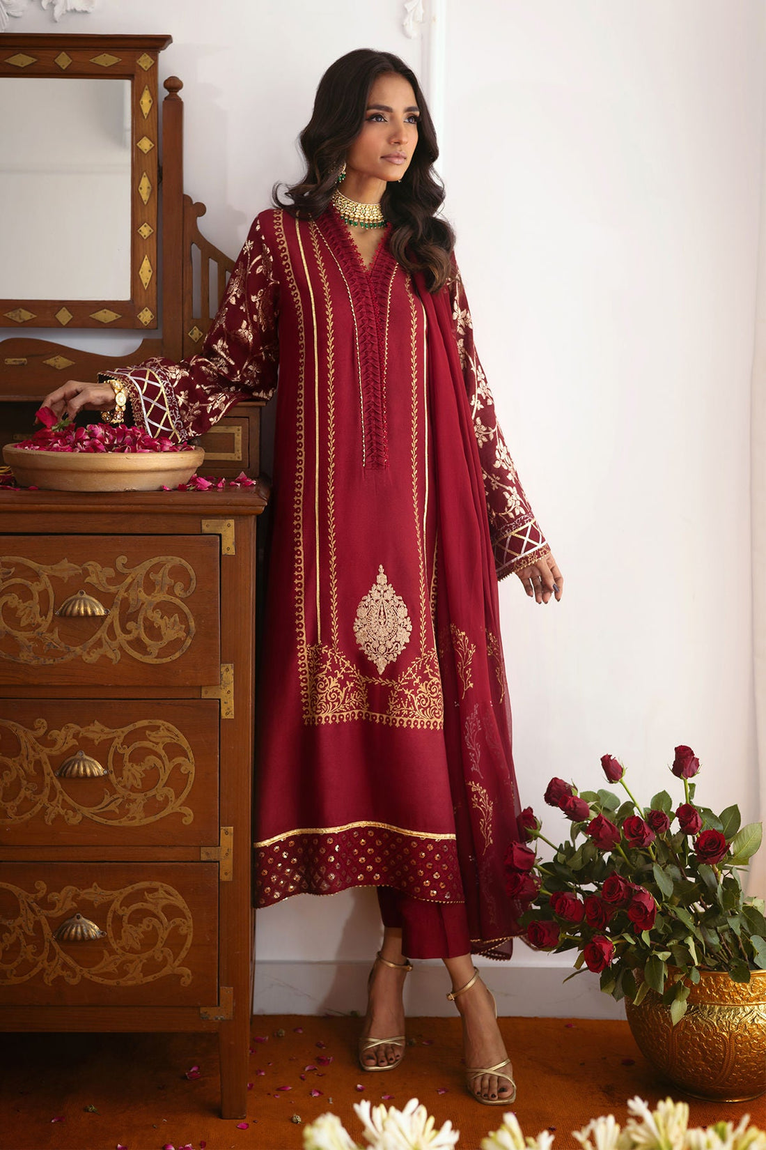 Annus Abrar | Elemental Festive | Mehnaaz by Annus Abrar - Designer Dress - Type: Ladies Clothes - Available at Libayah - 100% Original