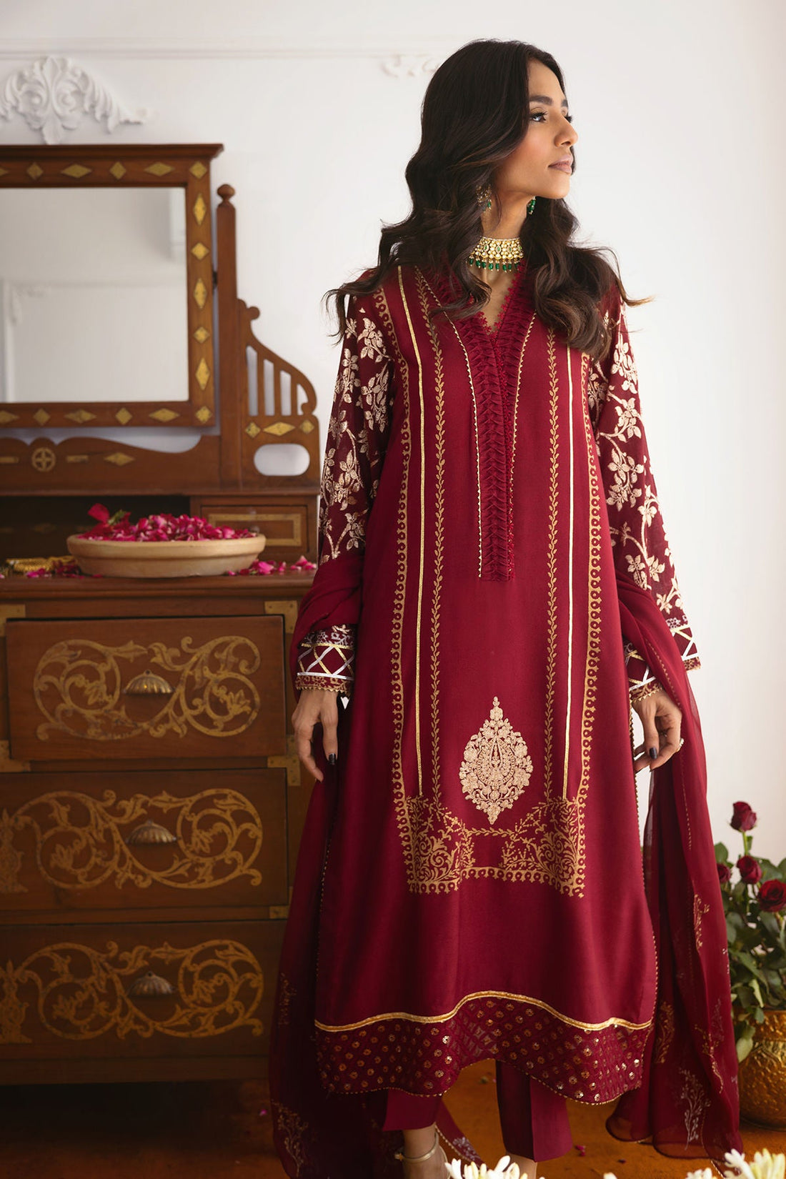 Annus Abrar | Elemental Festive | Mehnaaz by Annus Abrar - Designer Dress - Type: Ladies Clothes - Available at Libayah - 100% Original