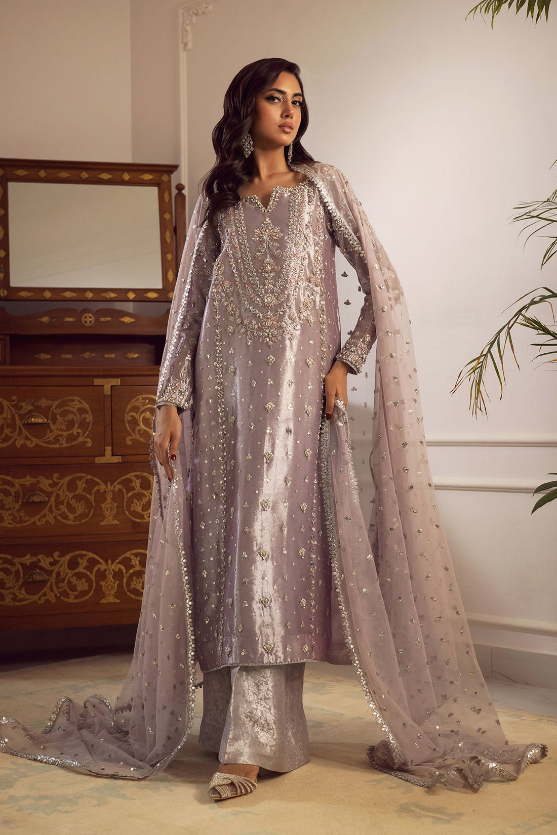 Annus Abrar | Melia Luxe Formals | Rohma by Annus Abrar - Designer Dress - Type: Ladies Clothes - Available at Libayah - 100% Original