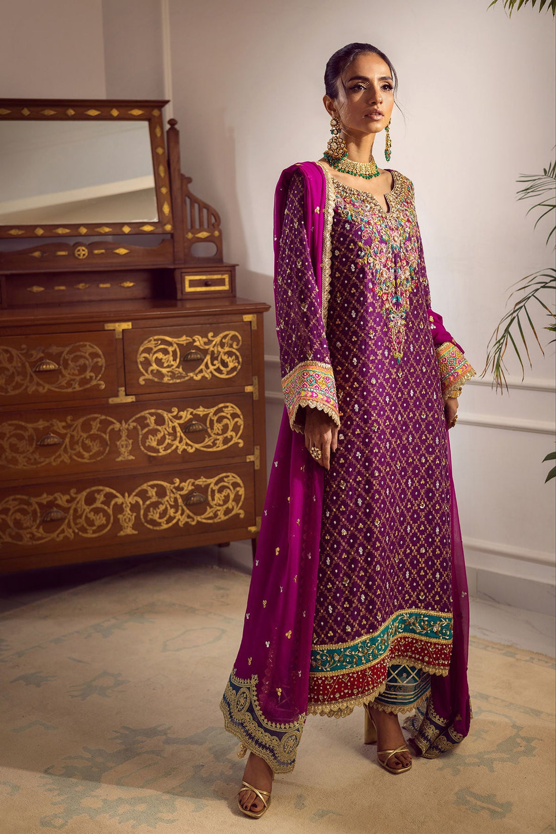 Annus Abrar | Melia Luxe Formals | Karen by Annus Abrar - Designer Dress - Type: Ladies Clothes - Available at Libayah - 100% Original