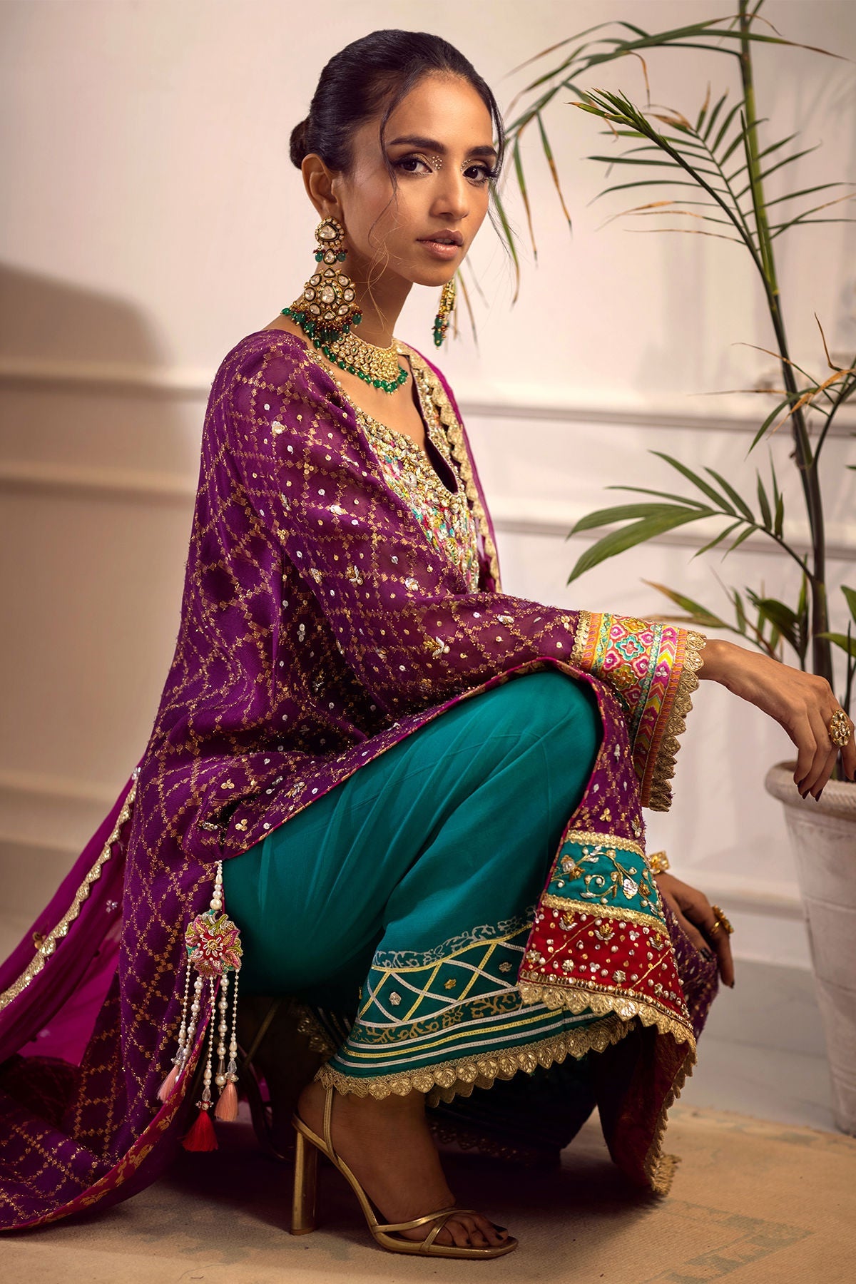 Annus Abrar | Melia Luxe Formals | Karen by Annus Abrar - Designer Dress - Type: Ladies Clothes - Available at Libayah - 100% Original