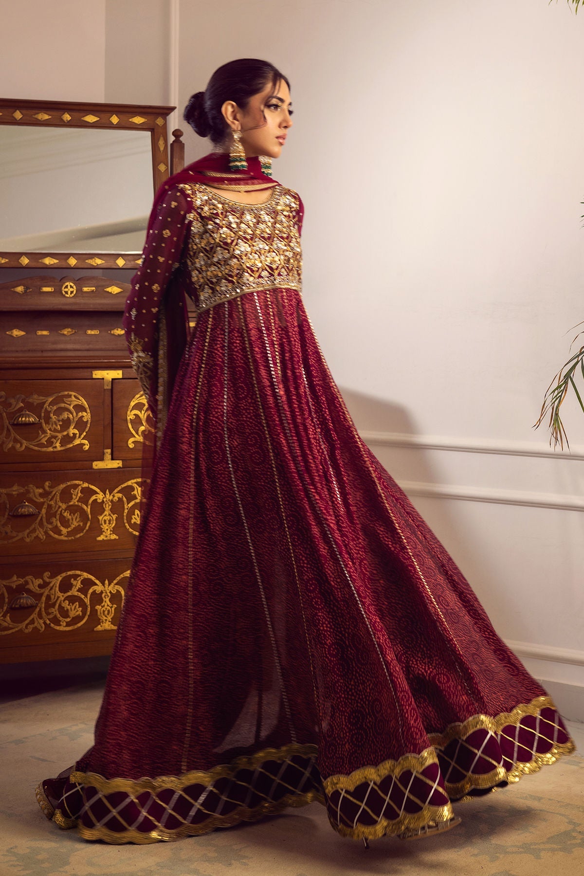 Annus Abrar | Melia Luxe Formals | Shalina Kalidar by Annus Abrar - Designer Dress - Type: Ladies Clothes - Available at Libayah - 100% Original