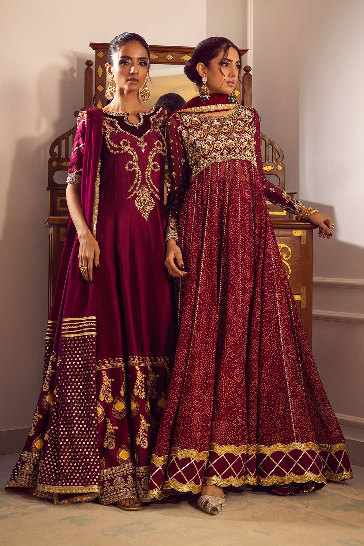 Annus Abrar | Melia Luxe Formals | Gulsheen Kalidar by Annus Abrar - Designer Dress - Type: Ladies Clothes - Available at Libayah - 100% Original