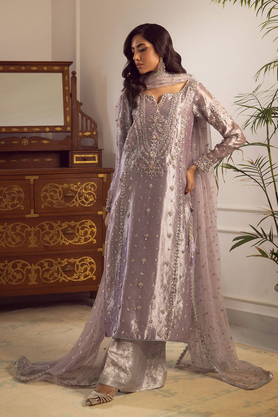 Annus Abrar | Melia Luxe Formals | Rohma by Annus Abrar - Designer Dress - Type: Ladies Clothes - Available at Libayah - 100% Original