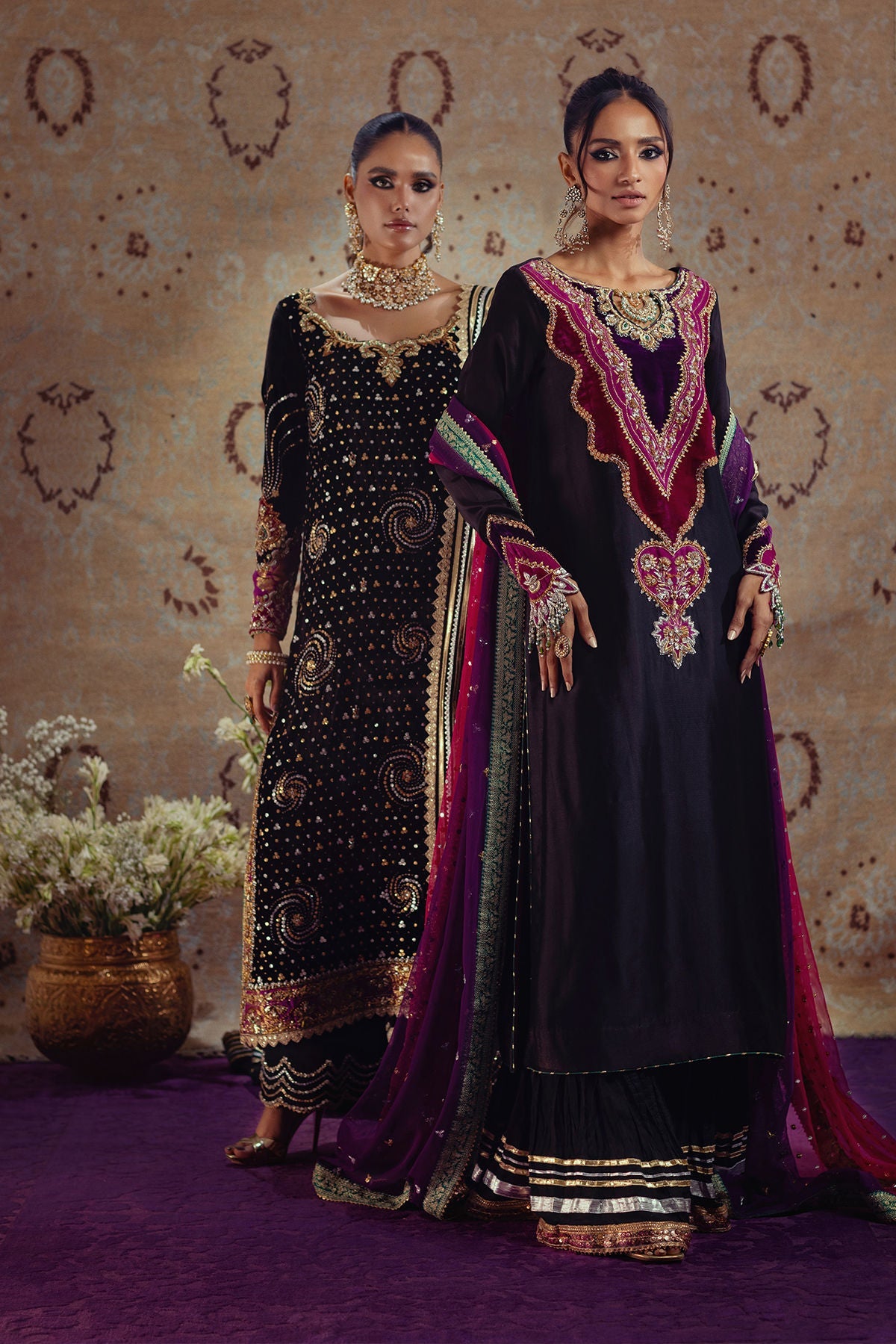 Annus Abrar | Mirha Winter Velour | Badia by Annus Abrar - Designer Dress - Type: Ladies Clothes - Available at Libayah - 100% Original