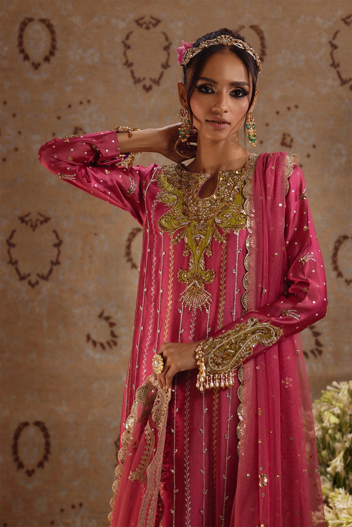 Annus Abrar | Mirha Winter Velour | Elen by Annus Abrar - Designer Dress - Type: Ladies Clothes - Available at Libayah - 100% Original