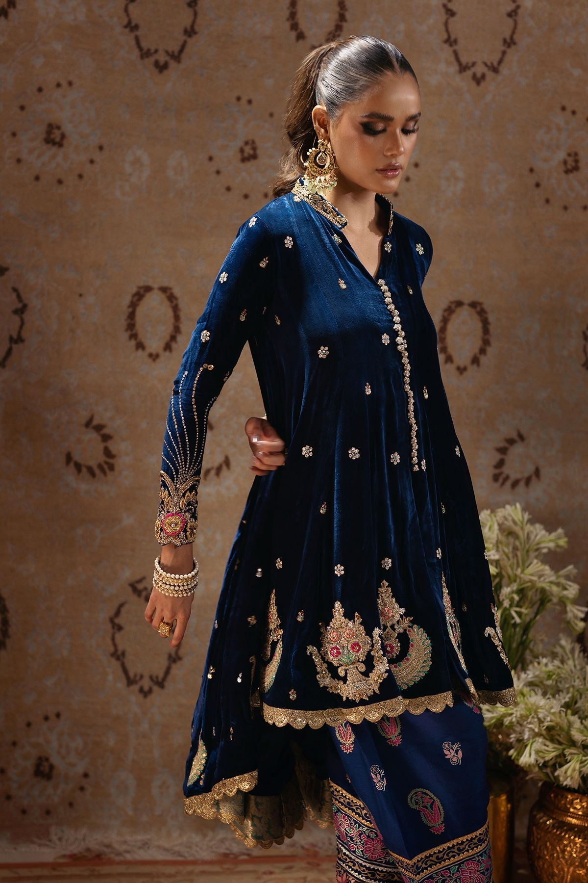 Annus Abrar | Mirha Winter Velour | Sheema by Annus Abrar - Designer Dress - Type: Ladies Clothes - Available at Libayah - 100% Original