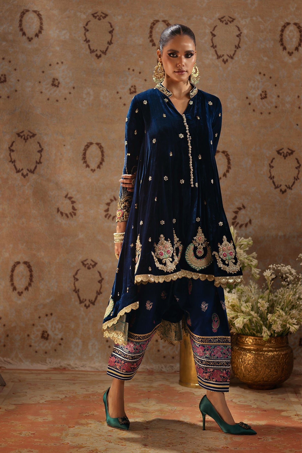 Annus Abrar | Mirha Winter Velour | Sheema by Annus Abrar - Designer Dress - Type: Ladies Clothes - Available at Libayah - 100% Original