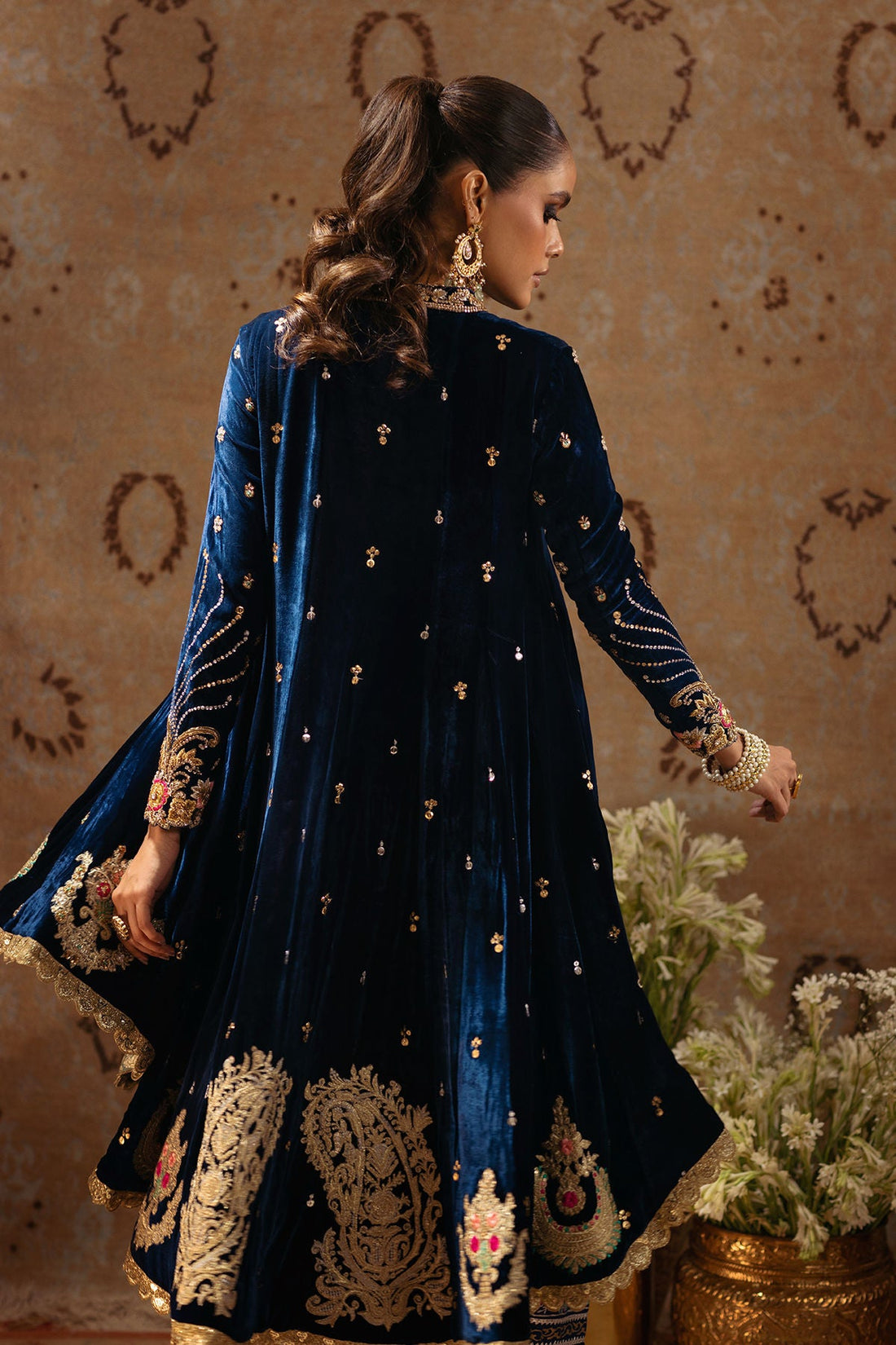 Annus Abrar | Mirha Winter Velour | Sheema by Annus Abrar - Designer Dress - Type: Ladies Clothes - Available at Libayah - 100% Original