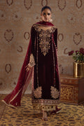 Annus Abrar | Mirha Winter Velour | Arwa by Annus Abrar - Designer Dress - Type: Ladies Clothes - Available at Libayah - 100% Original