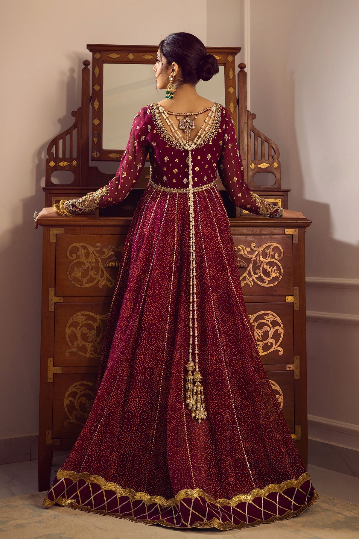 Annus Abrar | Melia Luxe Formals | Shalina Kalidar by Annus Abrar - Designer Dress - Type: Ladies Clothes - Available at Libayah - 100% Original