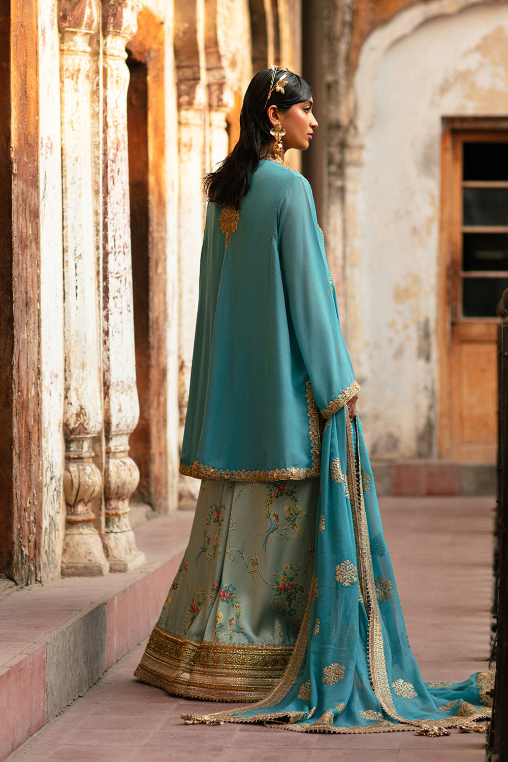 Nilofer Shahid | Maansi Edit | Aria by Nilofer Shahid - Designer Dress - Type: Ladies Clothes - Available at Libayah - 100% Original