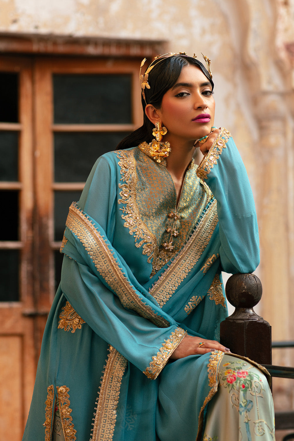 Nilofer Shahid | Maansi Edit | Aria by Nilofer Shahid - Designer Dress - Type: Ladies Clothes - Available at Libayah - 100% Original