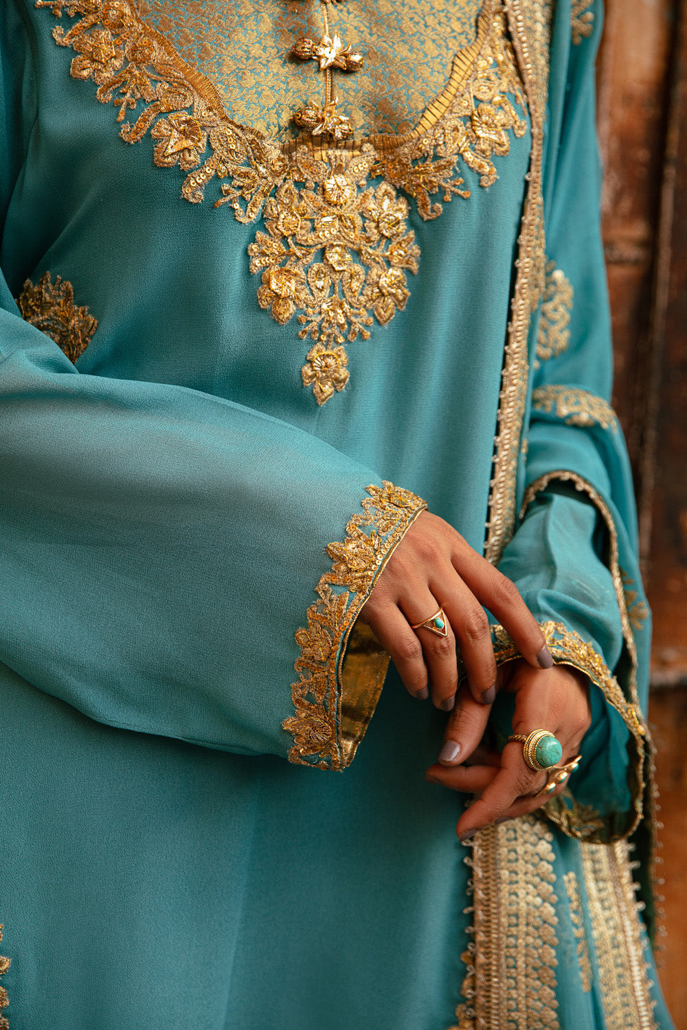 Nilofer Shahid | Maansi Edit | Aria by Nilofer Shahid - Designer Dress - Type: Ladies Clothes - Available at Libayah - 100% Original