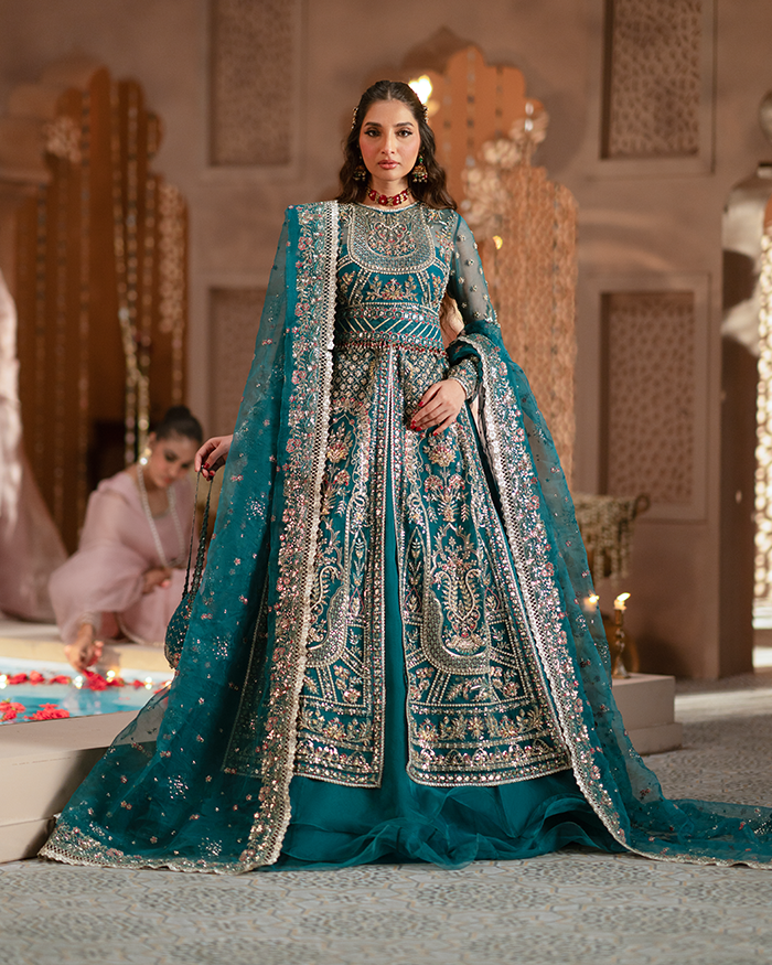 Zevk | Mughal Raniya | Sundas Rani by Zevk - Designer Dress - Type: Ladies Clothes - Available at Libayah - 100% Original