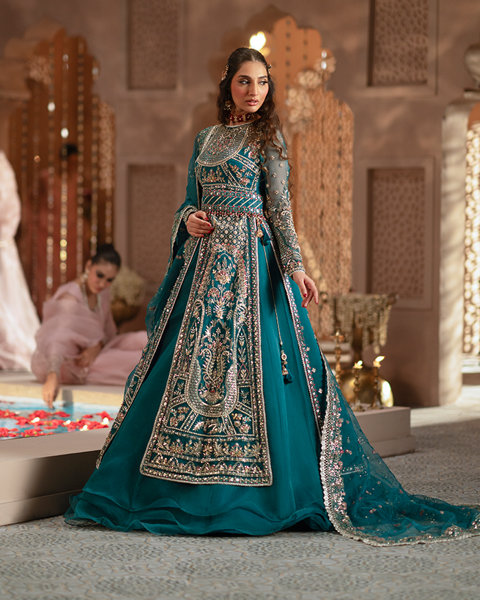 Zevk | Mughal Raniya | Sundas Rani by Zevk - Designer Dress - Type: Ladies Clothes - Available at Libayah - 100% Original