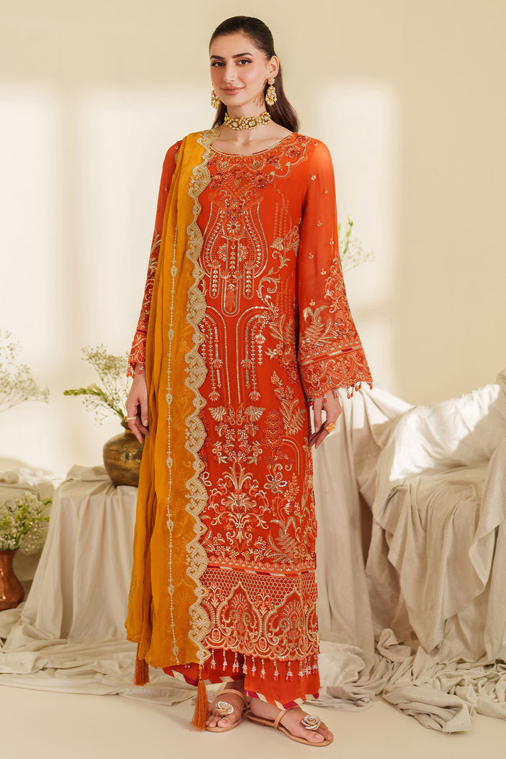 Imrozia Premium| Noore Formals|M-100 SIRA by Imrozia Premium - Designer Dress  - Type : Ladies Clothes - Available at Libayah - 100% Original 