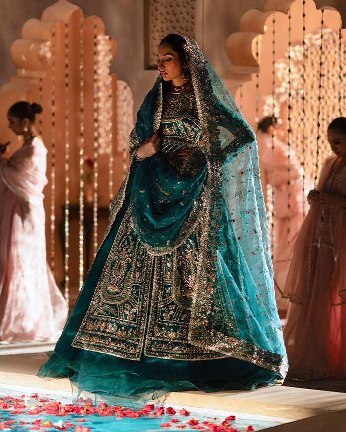 Zevk | Mughal Raniya | Sundas Rani by Zevk - Designer Dress - Type: Ladies Clothes - Available at Libayah - 100% Original