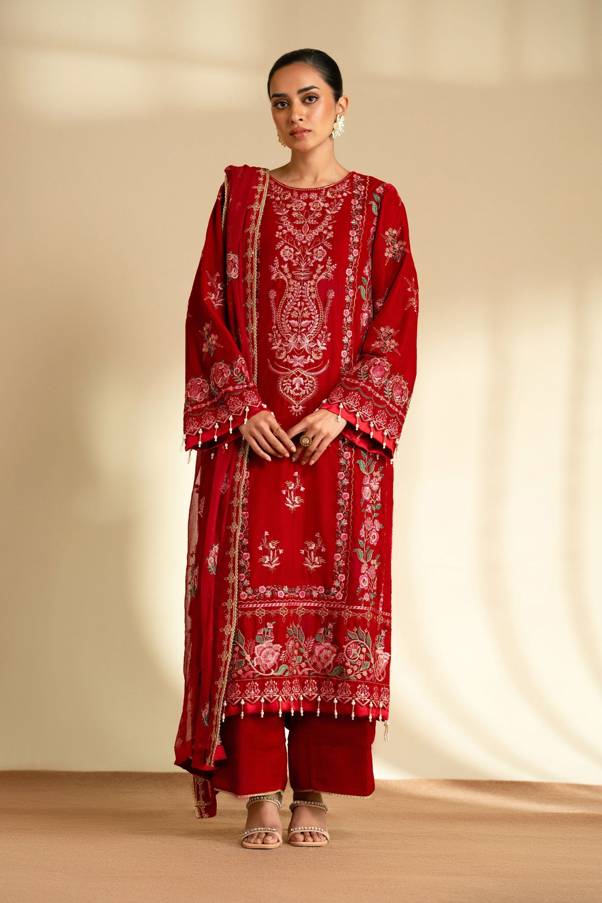 Taana Baana | The Velvet Affair | F0481 by Taana Baana - Designer Dress - Type: Ladies Clothes - Available at Libayah - 100% Original
