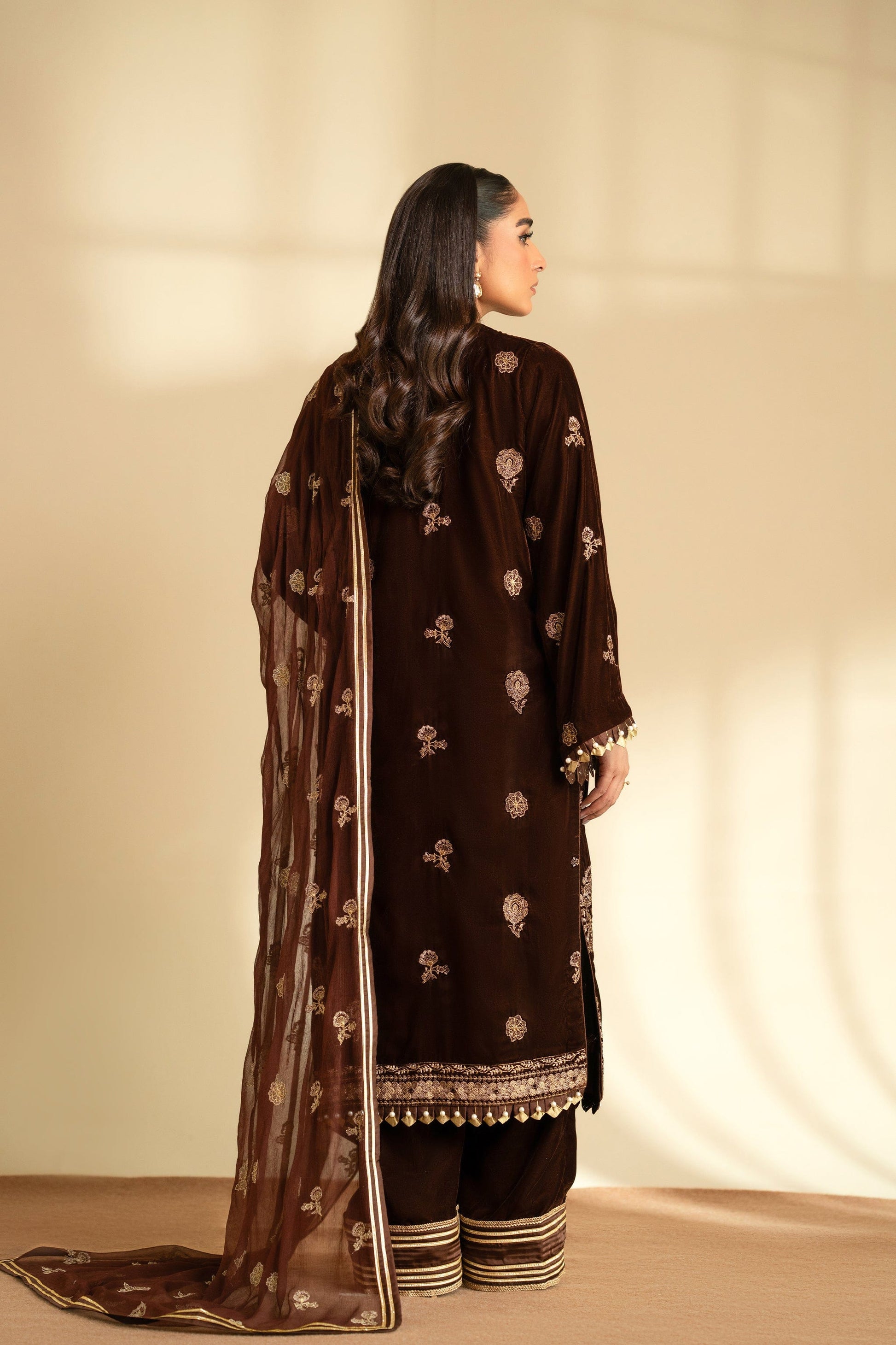 Taana Baana | The Velvet Affair | F0476 by Taana Baana - Designer Dress - Type: Ladies Clothes - Available at Libayah - 100% Original