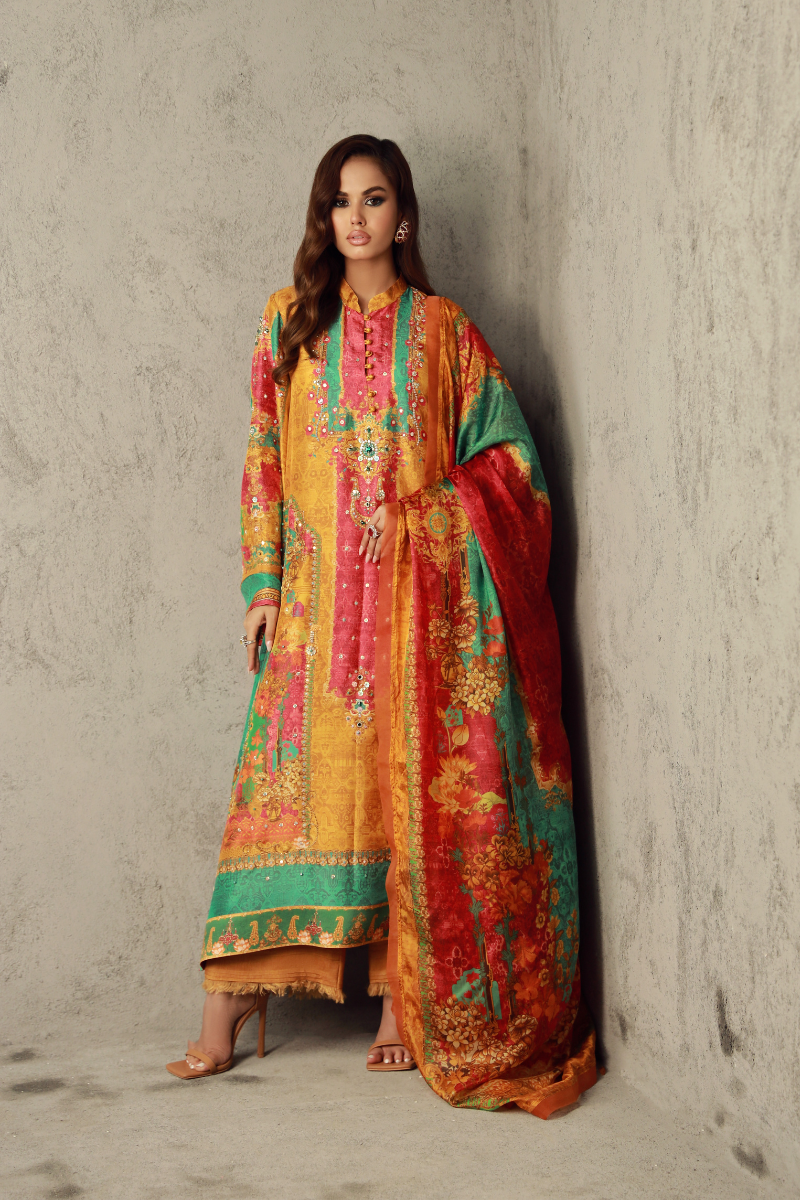 Wardha Saleem | Luxury Pret Traditional Wear | ARWA by Wardha Saleem - Designer Dress - Type: Ladies Clothes - Available at Libayah - 100% Original