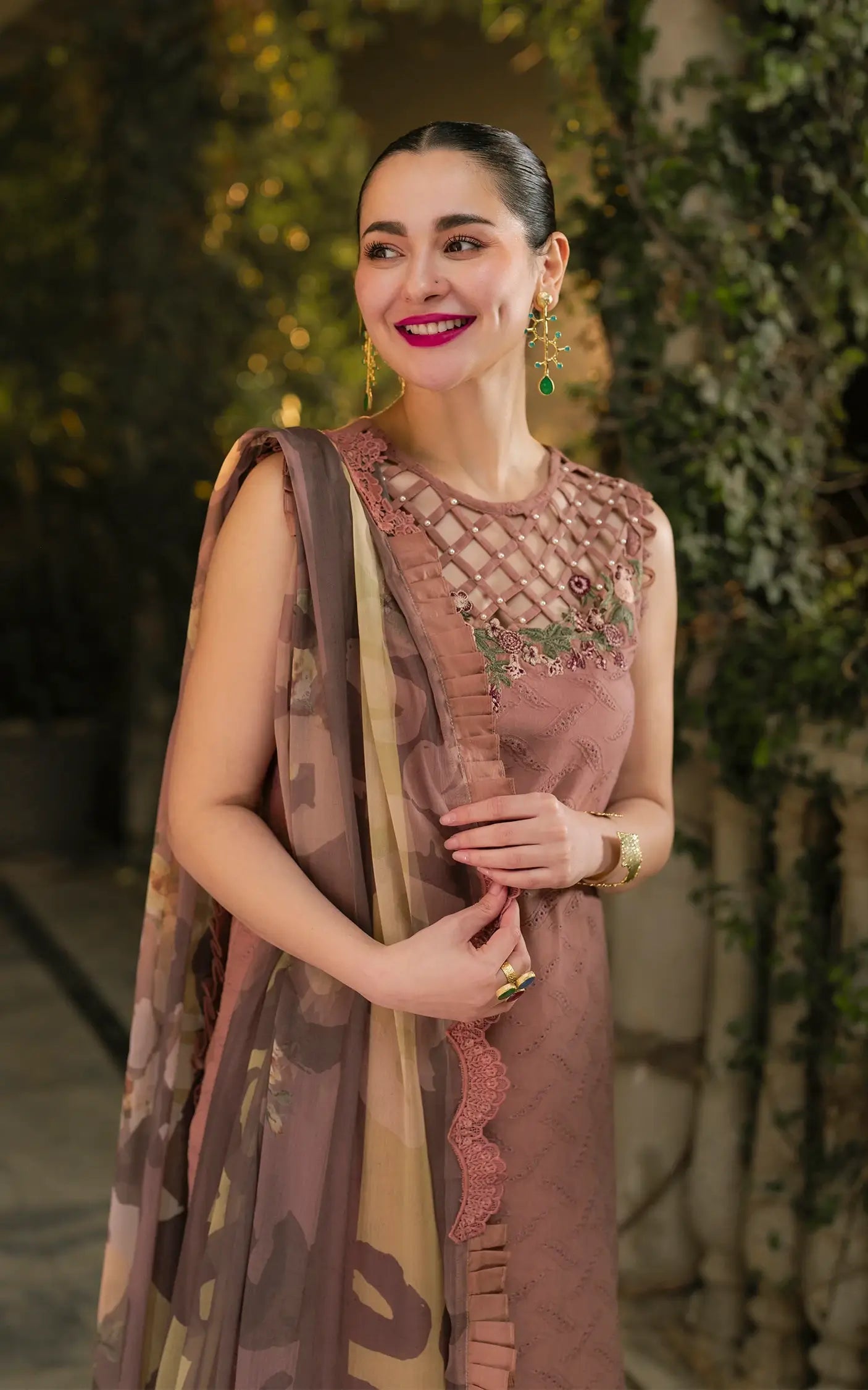 Asifa and Nabeel | Gulkari Summer 25 | Saffron Day (GKL-04) by Asifa and Nabeel - Designer Dress - Type: Ladies Clothes - Available at Libayah - 100% Original