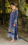 Asifa and Nabeel | Gulkari Summer 25 | Azure Whisper (GKL-05) by Asifa and Nabeel - Designer Dress - Type: Ladies Clothes - Available at Libayah - 100% Original