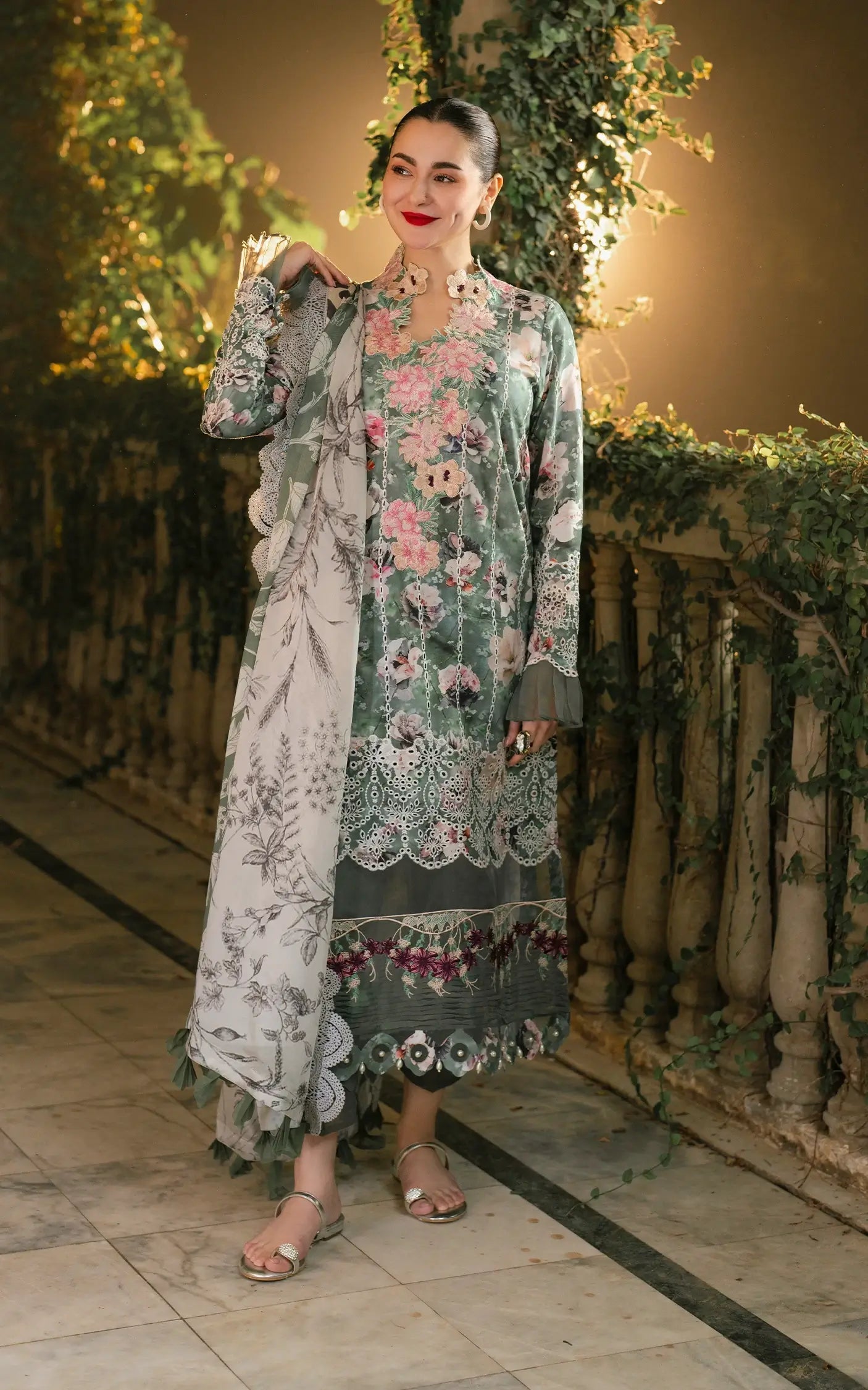 Asifa and Nabeel | Gulkari Summer 25 | Arabella (GKL-06) by Asifa and Nabeel - Designer Dress - Type: Ladies Clothes - Available at Libayah - 100% Original