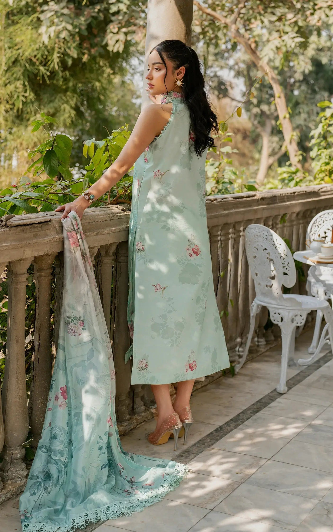 Asifa and Nabeel | Gulkari Summer 25 | Pastel Grove (GKL-07) by Asifa and Nabeel - Designer Dress - Type: Ladies Clothes - Available at Libayah - 100% Original