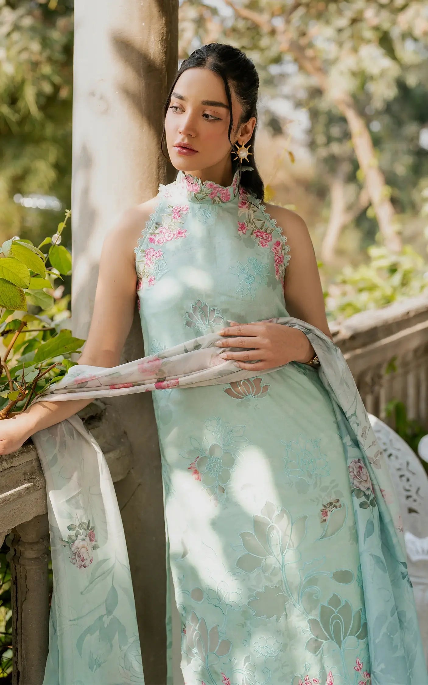 Asifa and Nabeel | Gulkari Summer 25 | Pastel Grove (GKL-07) by Asifa and Nabeel - Designer Dress - Type: Ladies Clothes - Available at Libayah - 100% Original