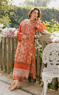 Asifa and Nabeel | Gulkari Summer 25 | Citrus Glow (GKL-08) by Asifa and Nabeel - Designer Dress - Type: Ladies Clothes - Available at Libayah - 100% Original