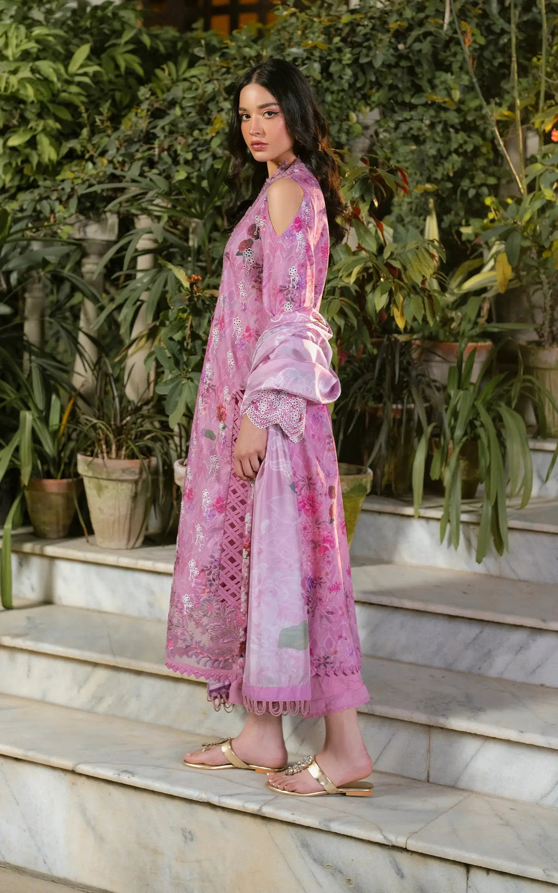 Asifa and Nabeel | Gulkari Summer 25 | Dawn Petals (GKL-10) by Asifa and Nabeel - Designer Dress - Type: Ladies Clothes - Available at Libayah - 100% Original