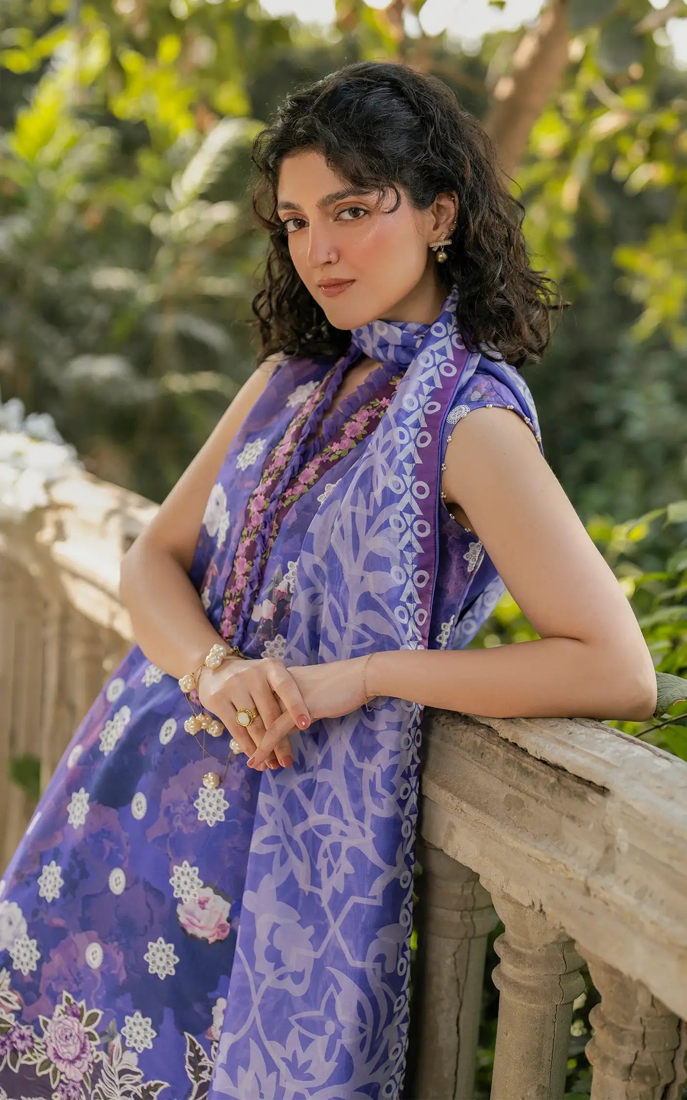 Asifa and Nabeel | Gulkari Summer 25 | Ophelia (GKL-11) by Asifa and Nabeel - Designer Dress - Type: Ladies Clothes - Available at Libayah - 100% Original