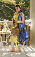 Asifa and Nabeel | Gulkari Summer 25 | Sunlit Breeze (GKL-15) by Asifa and Nabeel - Designer Dress - Type: Ladies Clothes - Available at Libayah - 100% Original