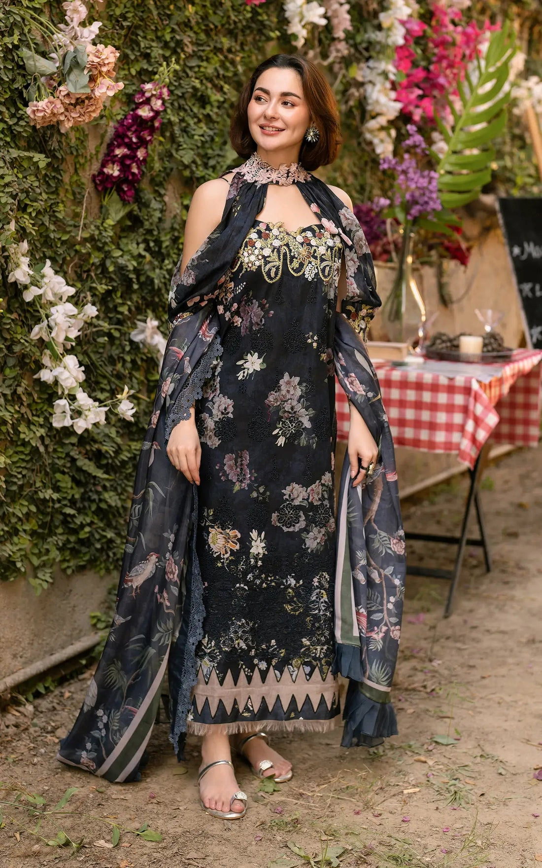 Asifa and Nabeel | Gulkari Summer 25 | Meadow Breeze (GKL-02) by Asifa and Nabeel - Designer Dress - Type: Ladies Clothes - Available at Libayah - 100% Original