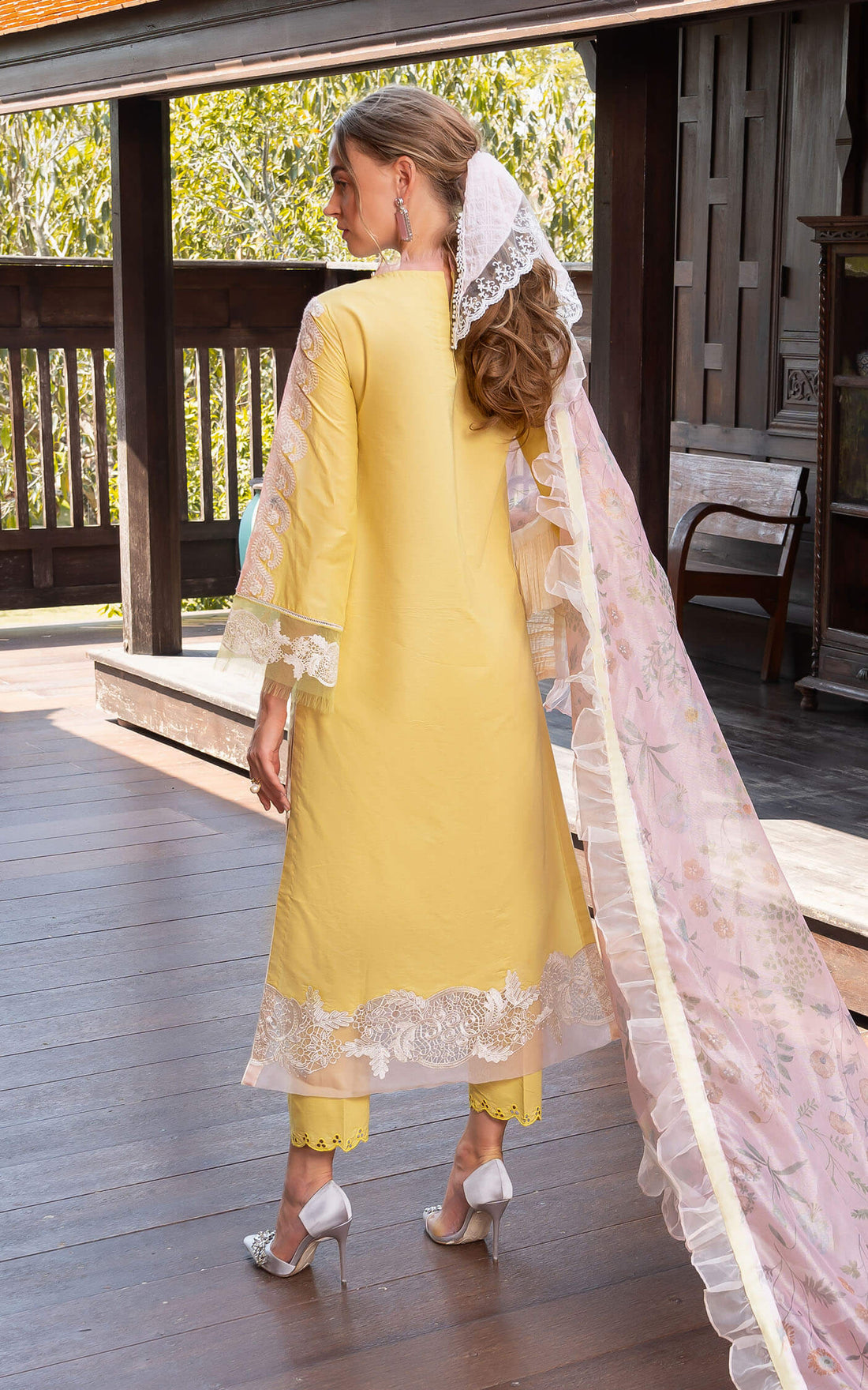 Asifa and Nabeel | Rosemary Ruffles 24 | Essence by Asifa and Nabeel - Designer Dress - Type: Ladies Clothes - Available at Libayah - 100% Original