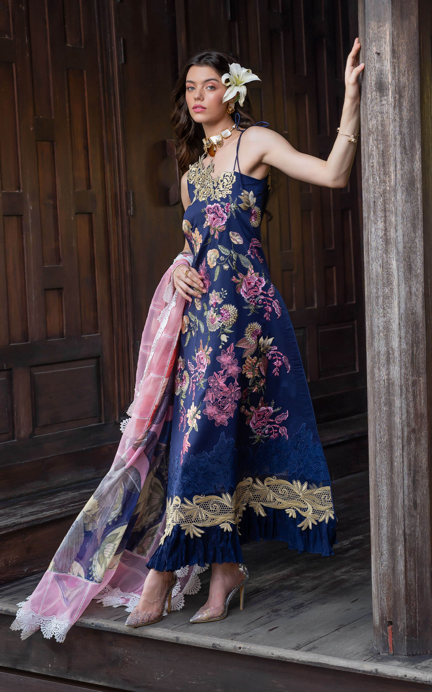 Asifa and Nabeel | Rosemary Ruffles 24 | Whismical by Asifa and Nabeel - Designer Dress - Type: Ladies Clothes - Available at Libayah - 100% Original