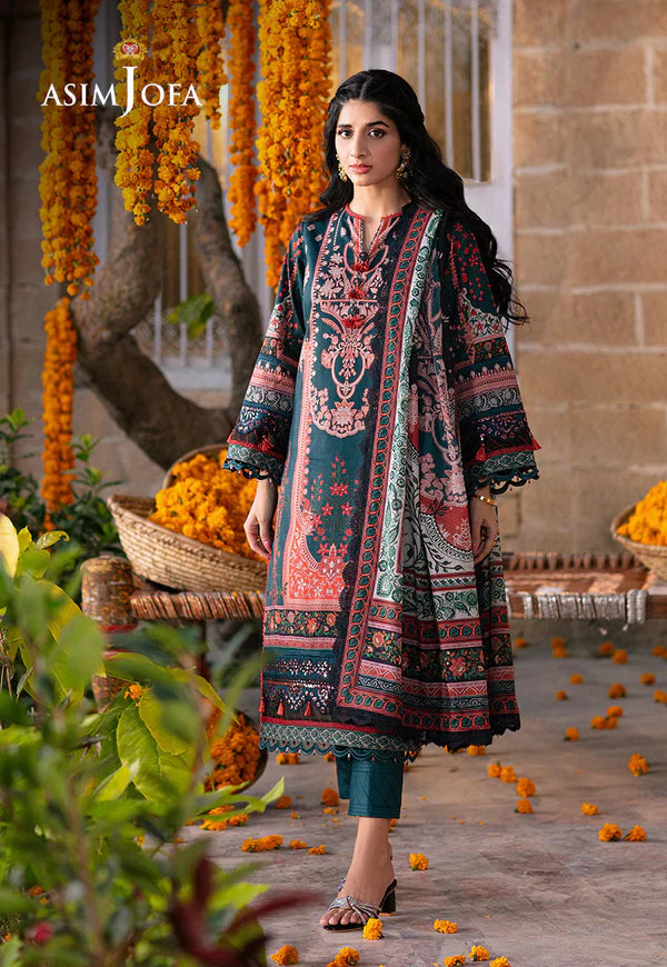 Asim Jofa | Aira Summer Prints | AJAR-13 by Asim Jofa - Designer Dress - Type: Ladies Clothes - Available at Libayah - 100% Original
