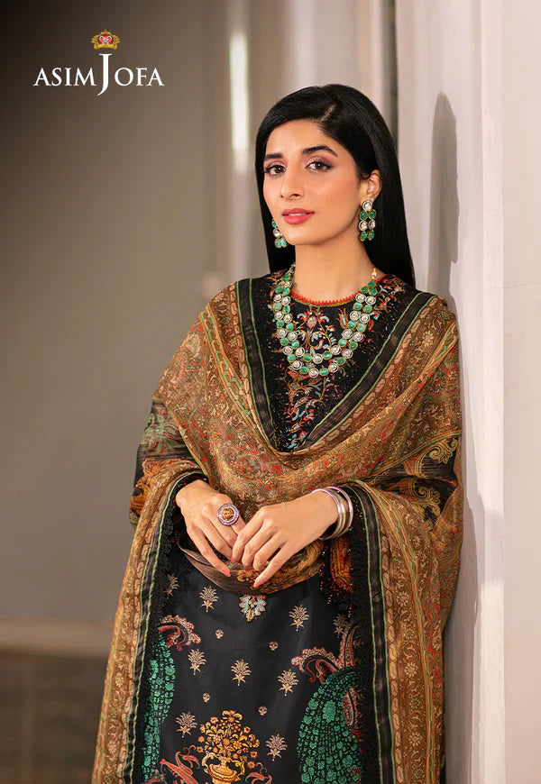 Asim Jofa | Aira Summer Prints | AJAR-18 by Asim Jofa - Designer Dress - Type: Ladies Clothes - Available at Libayah - 100% Original