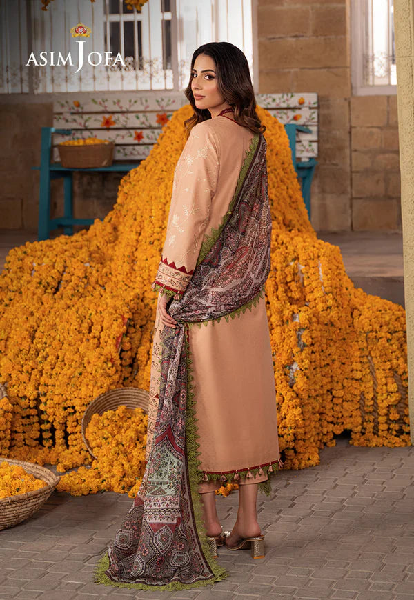 Asim Jofa | Aira Summer Prints | AJAR-31 by Asim Jofa - Designer Dress - Type: Ladies Clothes - Available at Libayah - 100% Original