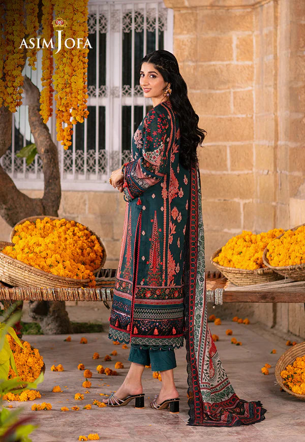 Asim Jofa | Aira Summer Prints | AJAR-13 by Asim Jofa - Designer Dress - Type: Ladies Clothes - Available at Libayah - 100% Original