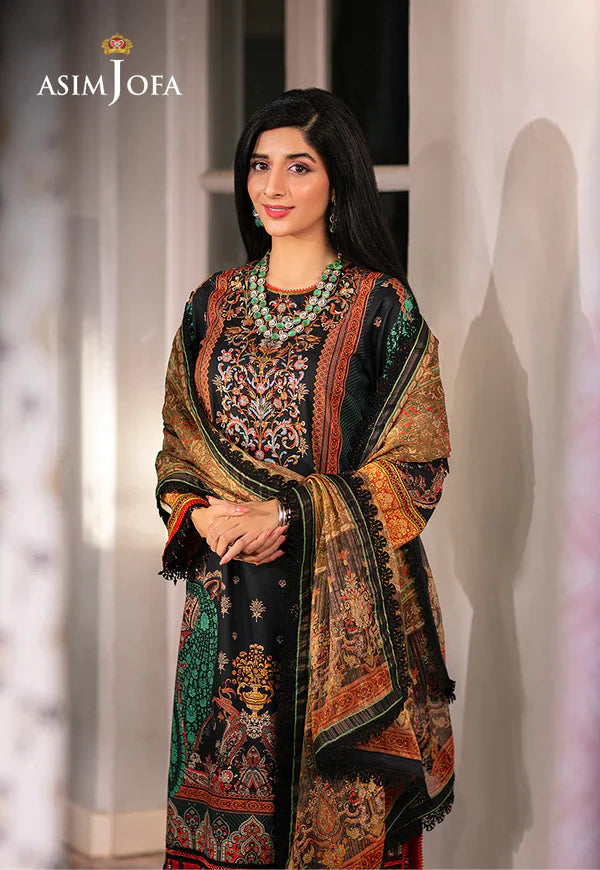 Asim Jofa | Aira Summer Prints | AJAR-18 by Asim Jofa - Designer Dress - Type: Ladies Clothes - Available at Libayah - 100% Original