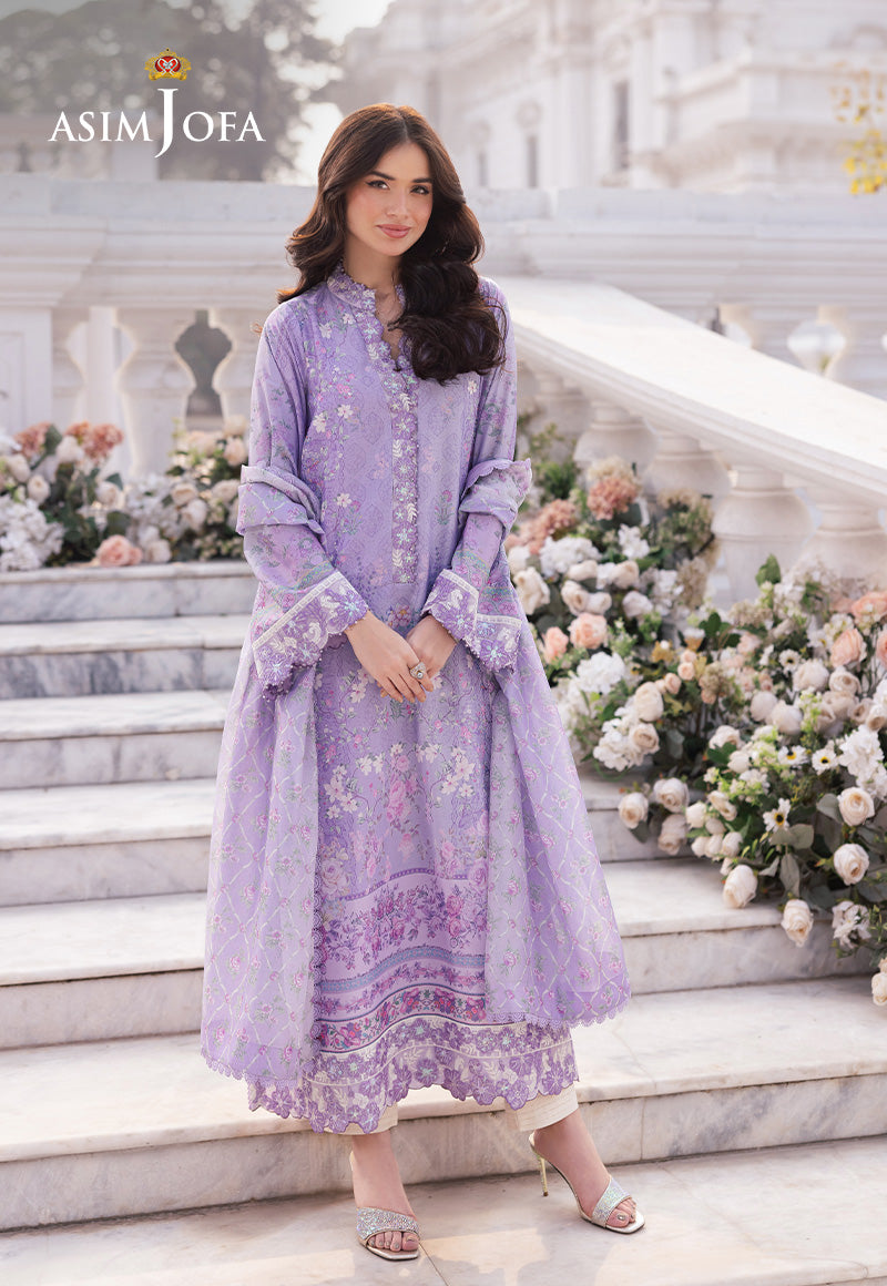 Asim Jofa | Charmuse Silk | AJRS-01 by Asim Jofa - Designer Dress - Type: Ladies Clothes - Available at Libayah - 100% Original