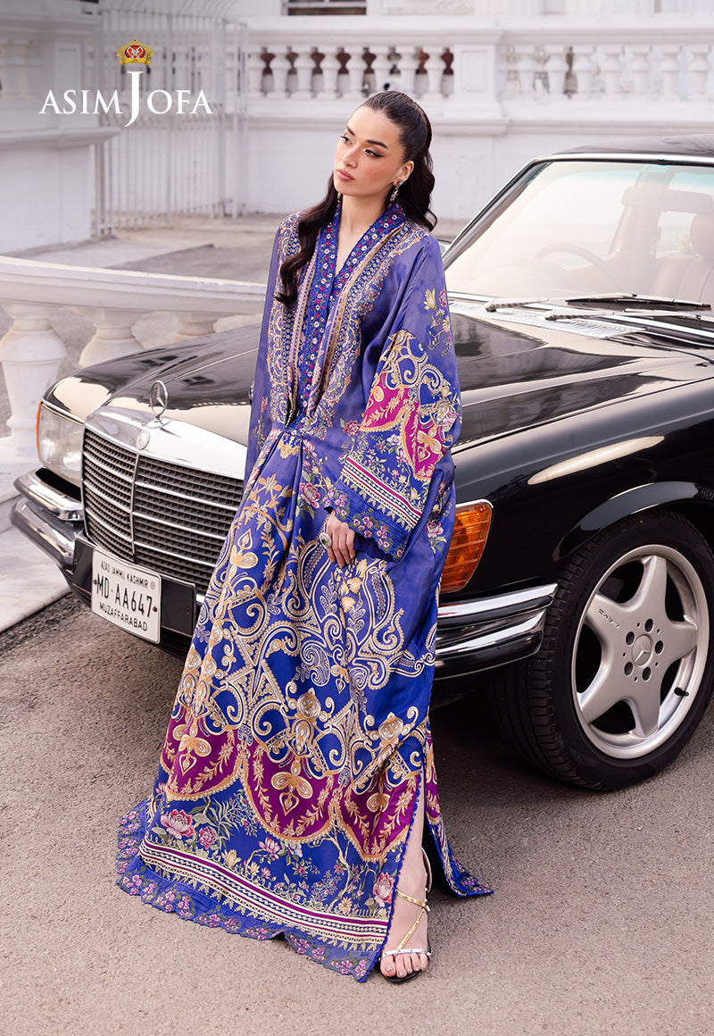 Asim Jofa | Charmuse Silk | AJRS-06 by Asim Jofa - Designer Dress - Type: Ladies Clothes - Available at Libayah - 100% Original