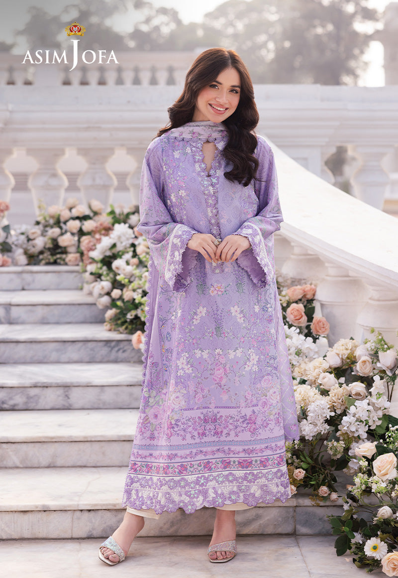 Asim Jofa | Charmuse Silk | AJRS-01 by Asim Jofa - Designer Dress - Type: Ladies Clothes - Available at Libayah - 100% Original