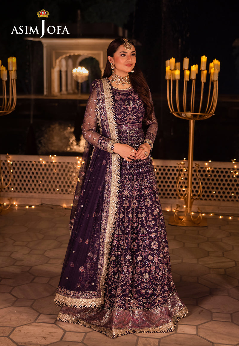 Asim Jofa | Vasl Wedding Formals | AJCR-03 by Asim Jofa - Designer Dress - Type: Ladies Clothes - Available at Libayah - 100% Original