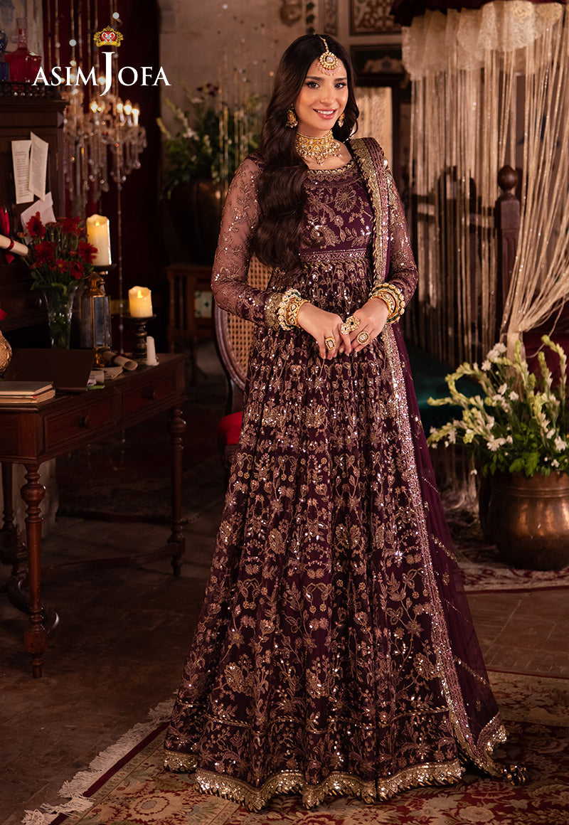 Asim Jofa | Vasl Wedding Formals | AJYV-01 by Asim Jofa - Designer Dress - Type: Ladies Clothes - Available at Libayah - 100% Original