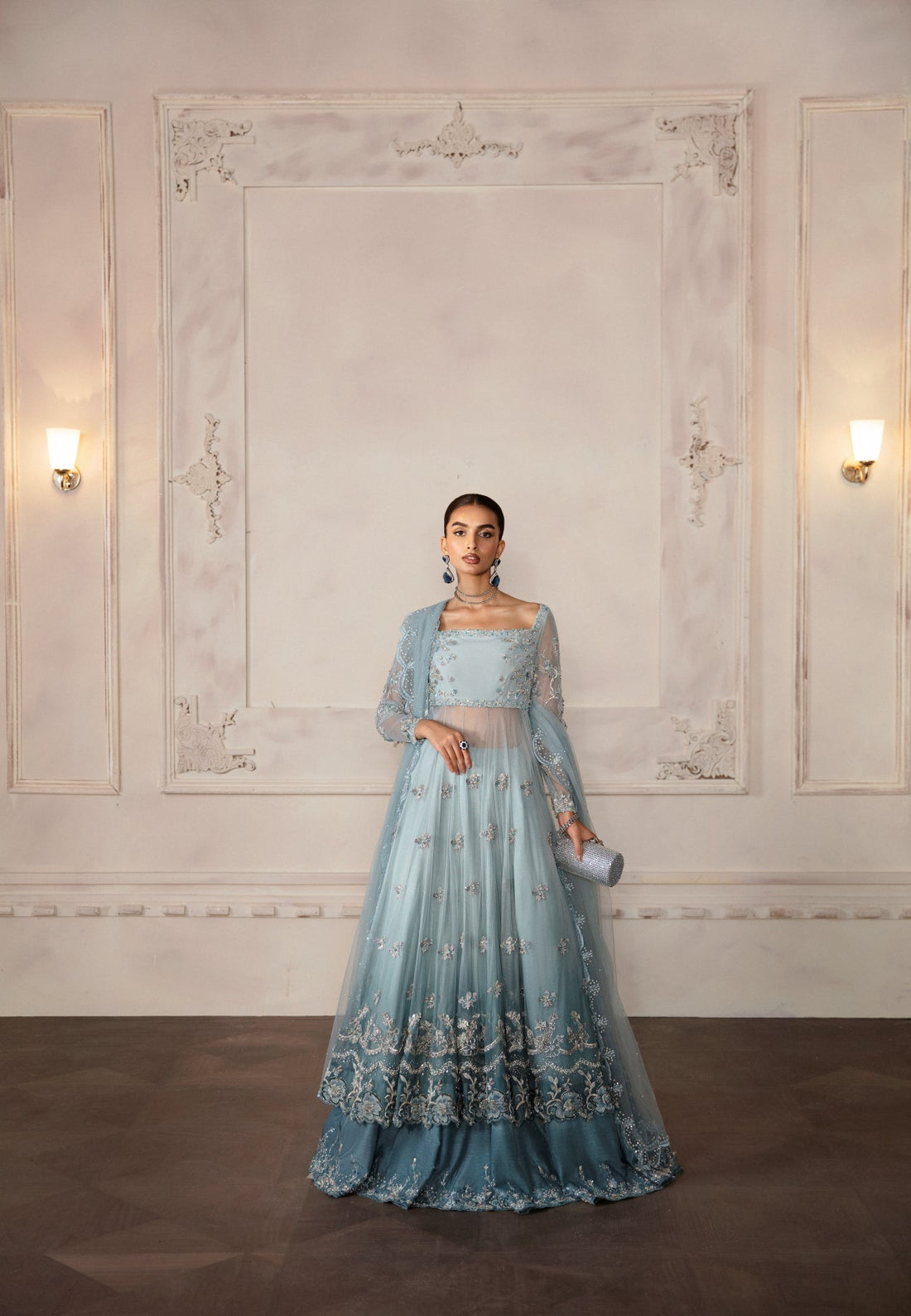 Ayesha and Usman | Bliss Luxury Pret | Frozen Aqua by Ayesha and Usman - Designer Dress - Type: Ladies Clothes - Available at Libayah - 100% Original